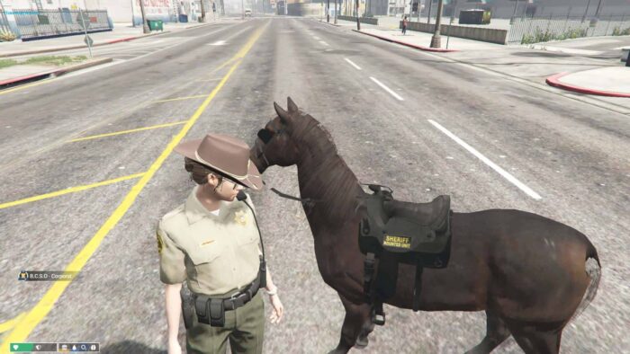 sheriff horse system