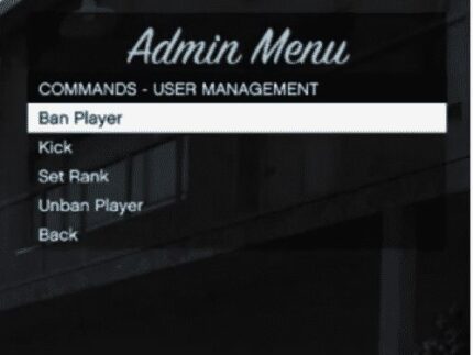 nopixel admin menu