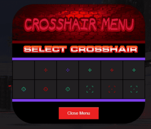 crosshair menu system clean uistandalone