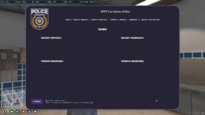 police mdt system v10 mobile data terminal