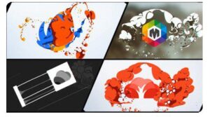 ae videohive liquid and smoke hand drawn logo reveals