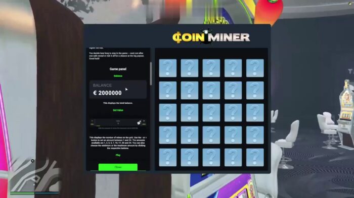 coin miner casino game system esx qb preview 1