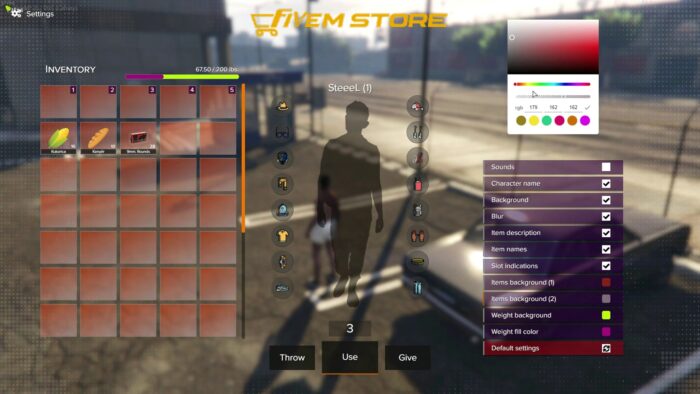 inventory hud v25 standalone preview 1