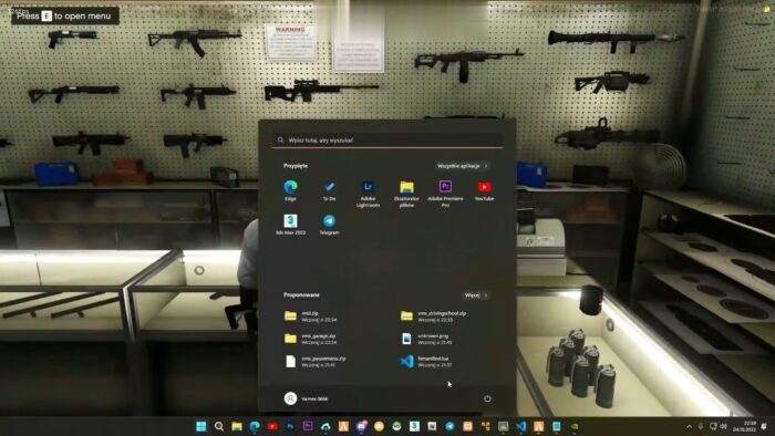 weapon shop system v6 esx qb preview 1